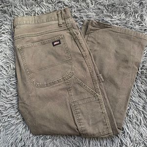 Dickies Carpenter Pants Mushroom Green